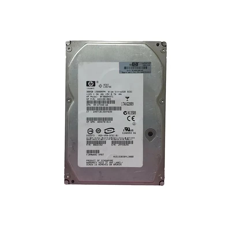 HPE 443188-003 300GB Ultra320 SCSI
