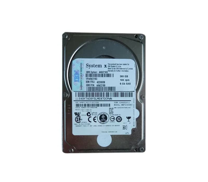 IBM 44W2193 300GB 6Gb/s SAS