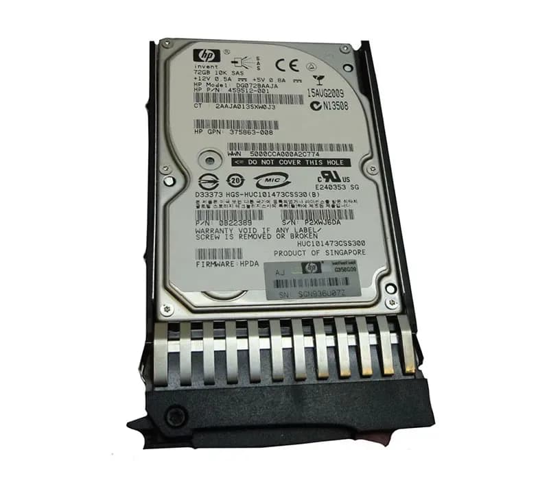 HPE 459512-001 72GB 3Gb/s SAS
