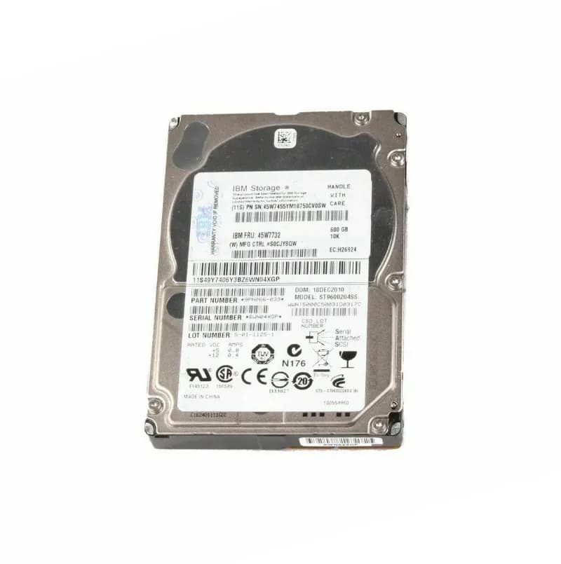 IBM 45W7455 600GB 6Gb/s SAS