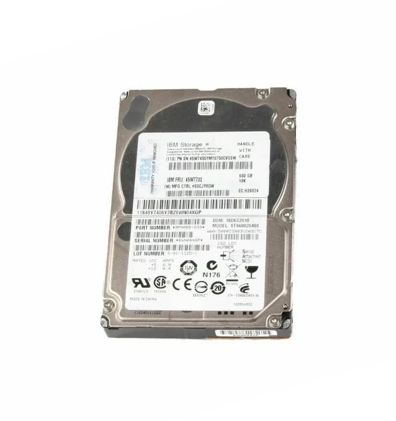 IBM 45W7732 600GB 6Gb/s SAS