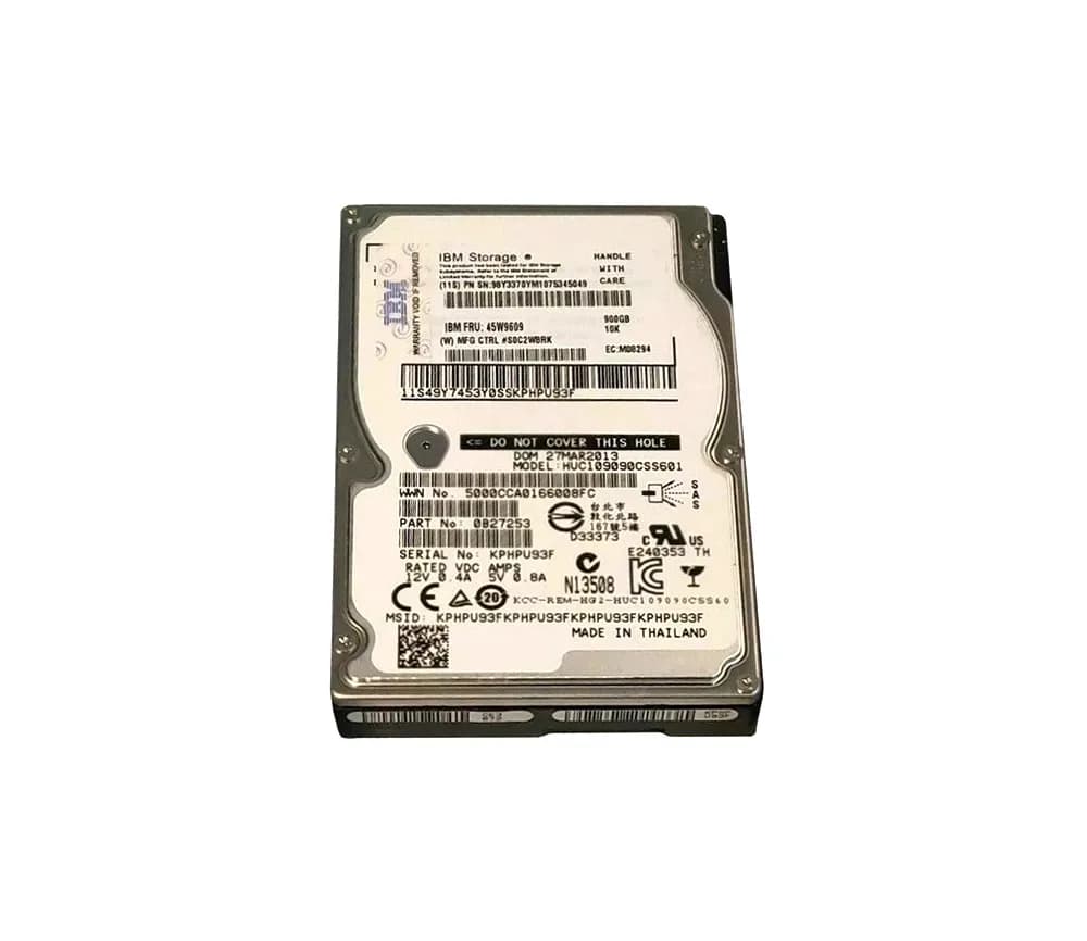 IBM 45W9609 900GB 6Gb/s SAS