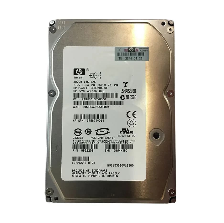 HPE 462587-003 300GB 3Gb/s SAS