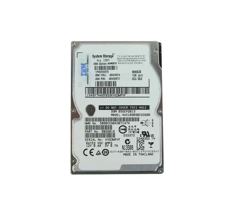 IBM 46W0974 900GB 6Gb/s SAS