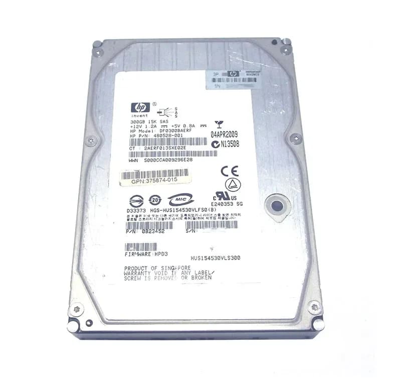 HPE 480528-001 300GB 3Gb/s SAS
