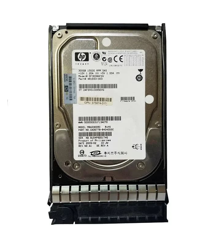 HPE 481653-003 300GB 3Gb/s SAS