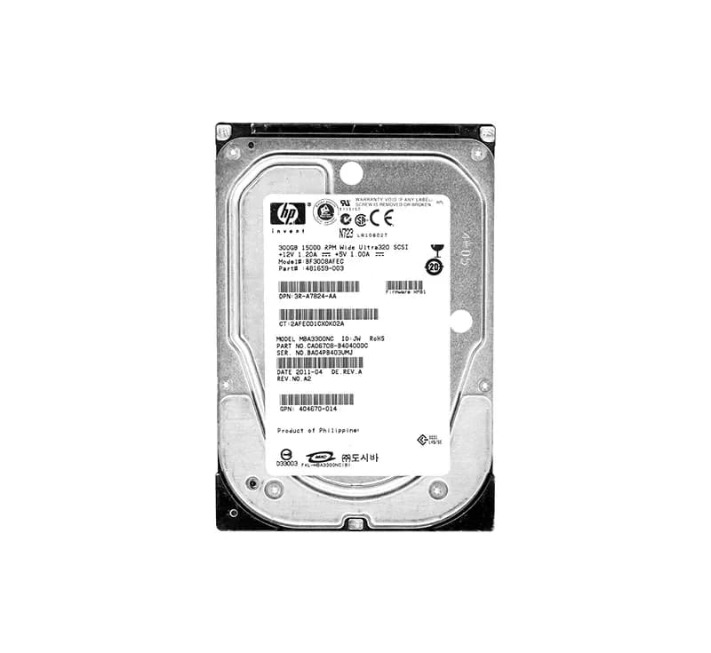 HPE 481659-003 300GB Ultra320 SCSI