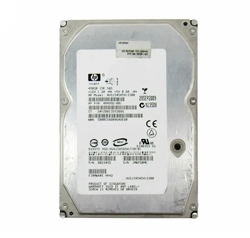 HPE 484992-001 450GB 3Gb/s SAS