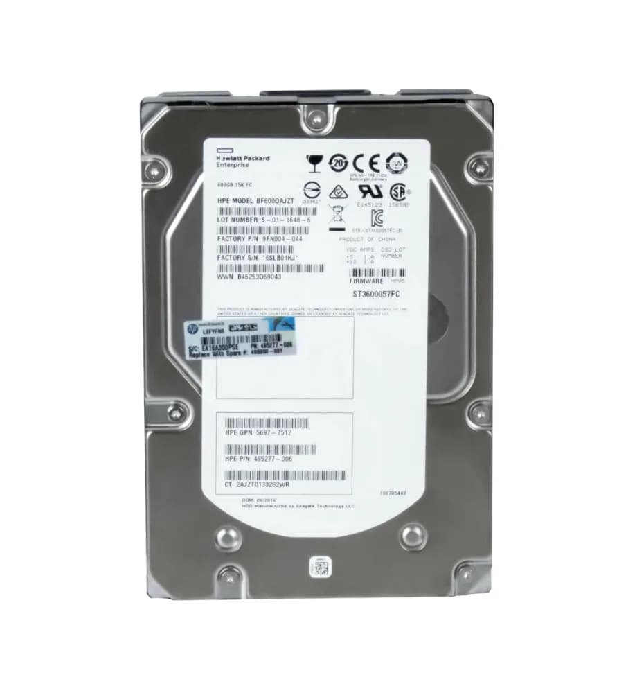 HPE 495277-006 600GB 2Gb/s Fibre Channel