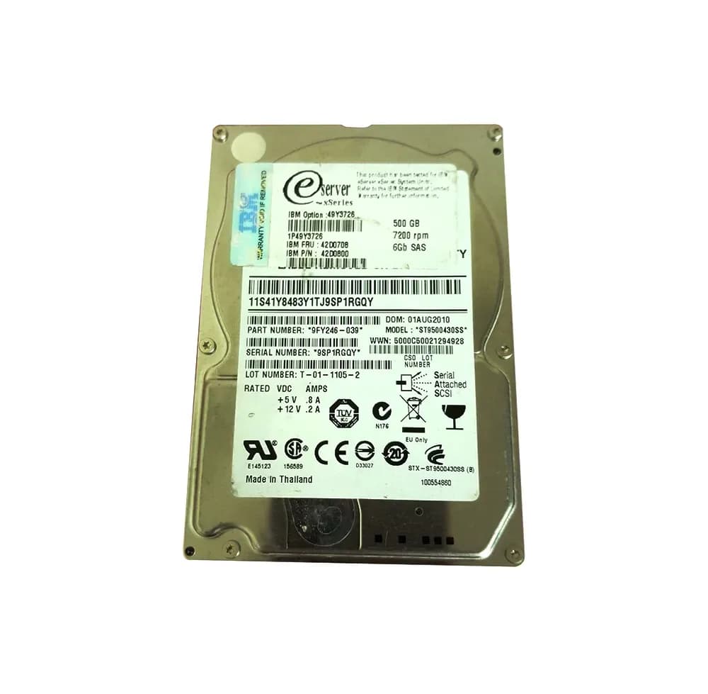 IBM 49Y3726 500GB