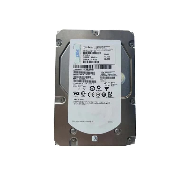 IBM 49Y6106 600GB 6Gb/s SAS