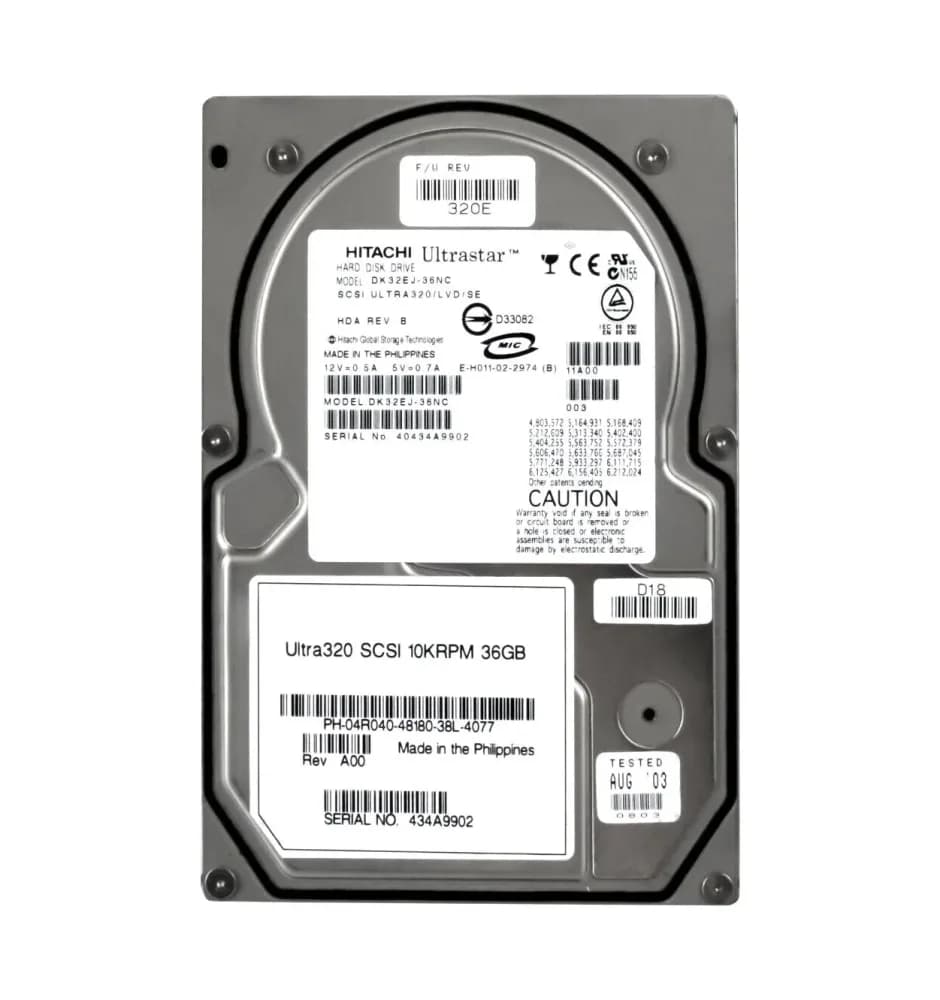 Dell 4R040 36GB Ultra320 SCSI