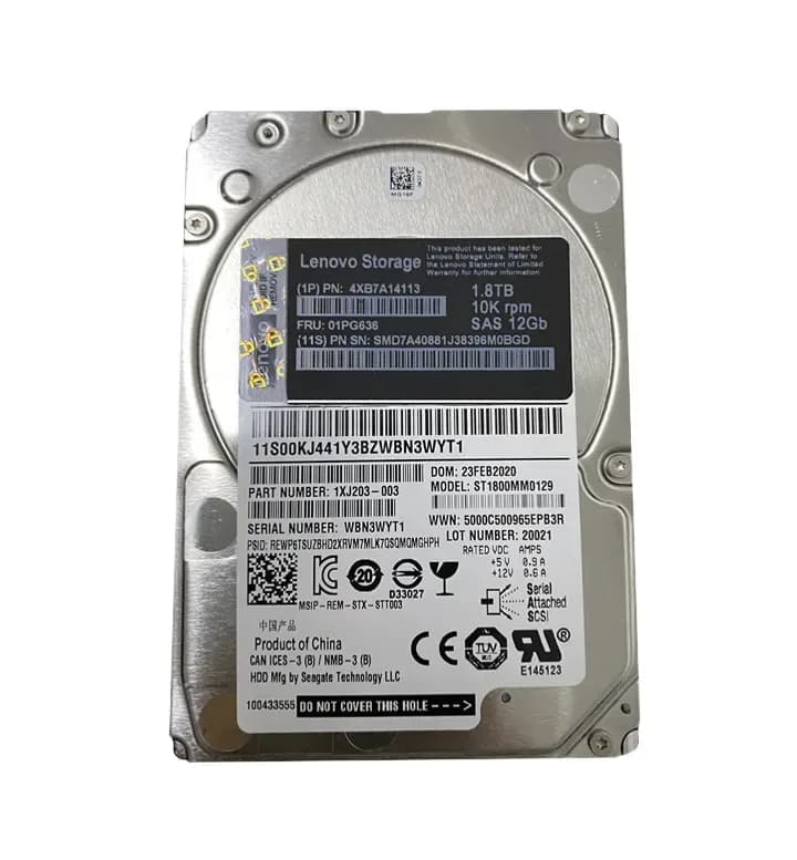 Lenovo 4XB7A14113 1.8TB 12Gb/s SAS
