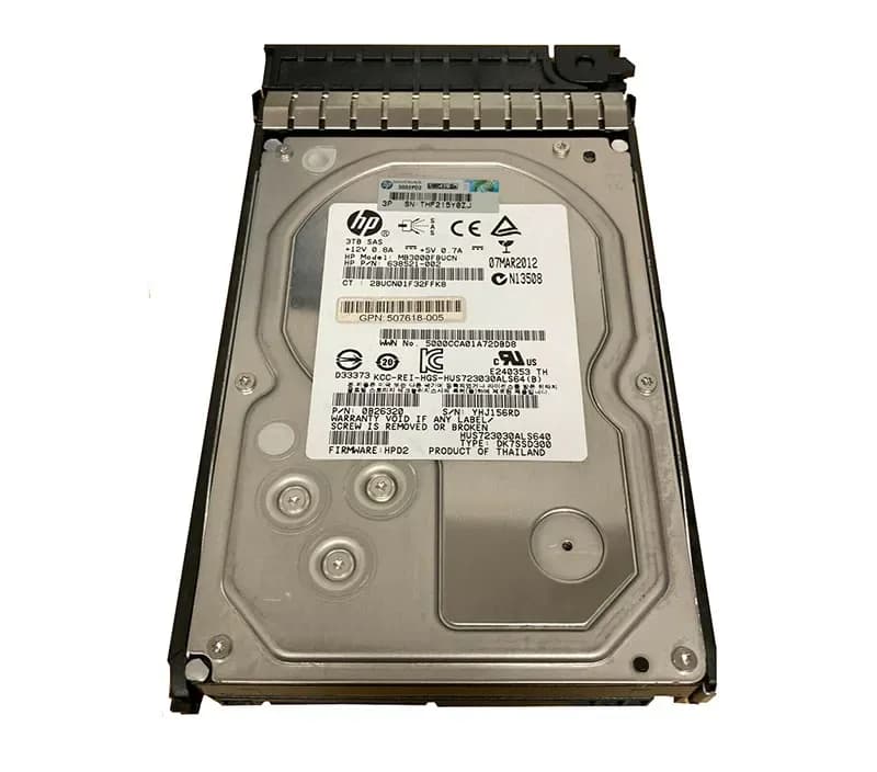 HPE 507618-005 3TB 6Gb/s SAS