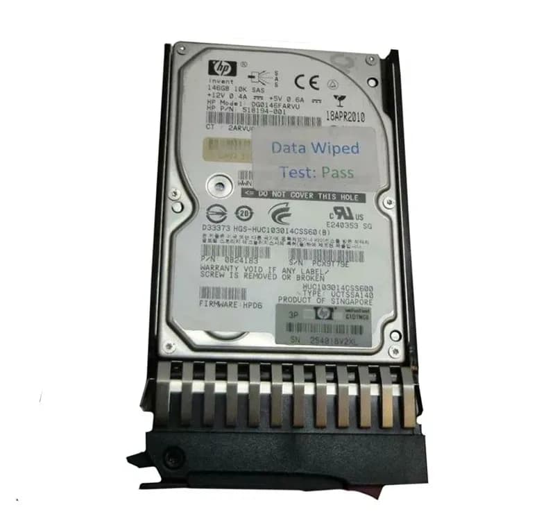 HPE 518194-001 146GB 6Gb/s SAS