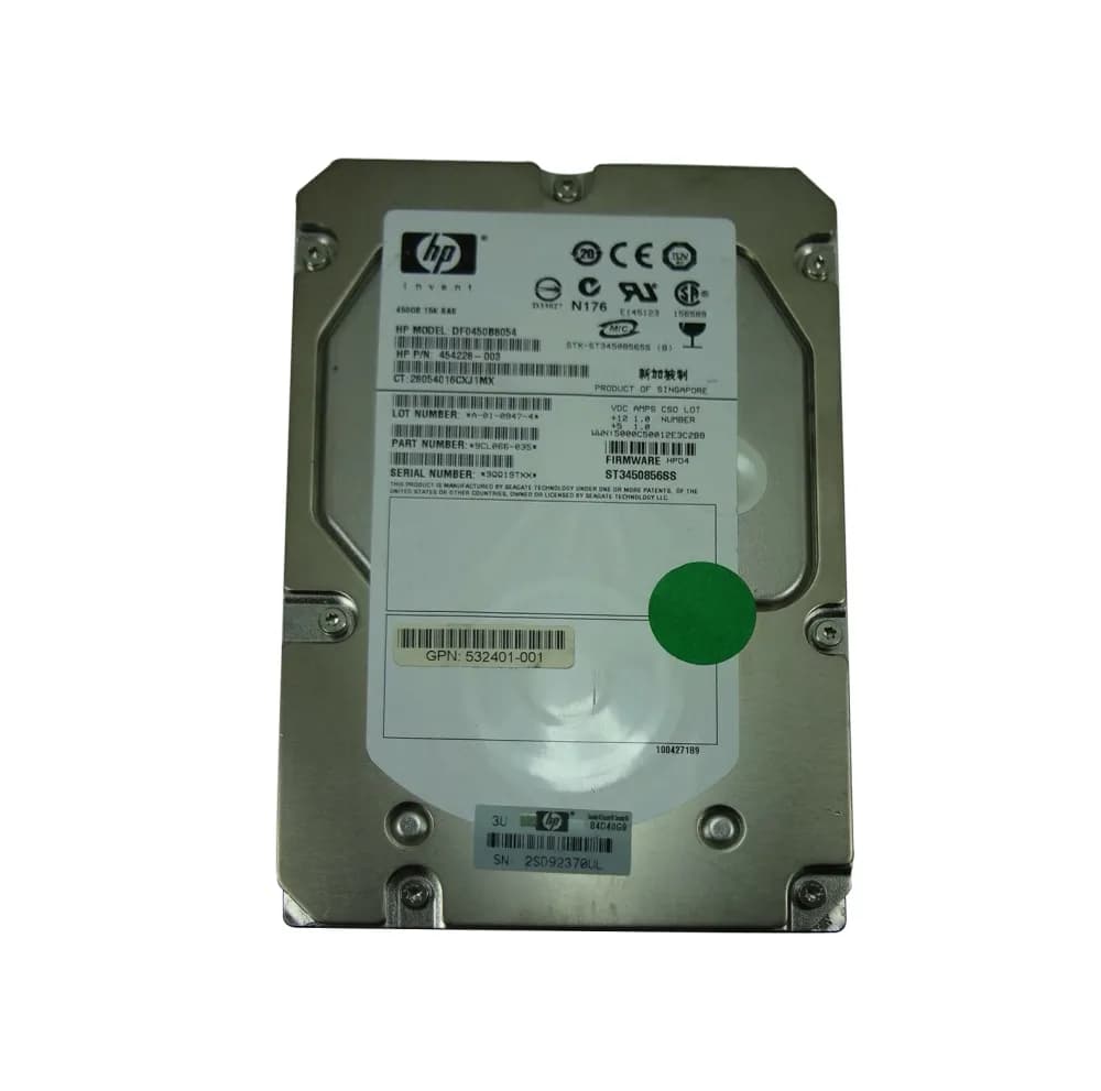 HPE 532401-001 450GB 3Gb/s SAS