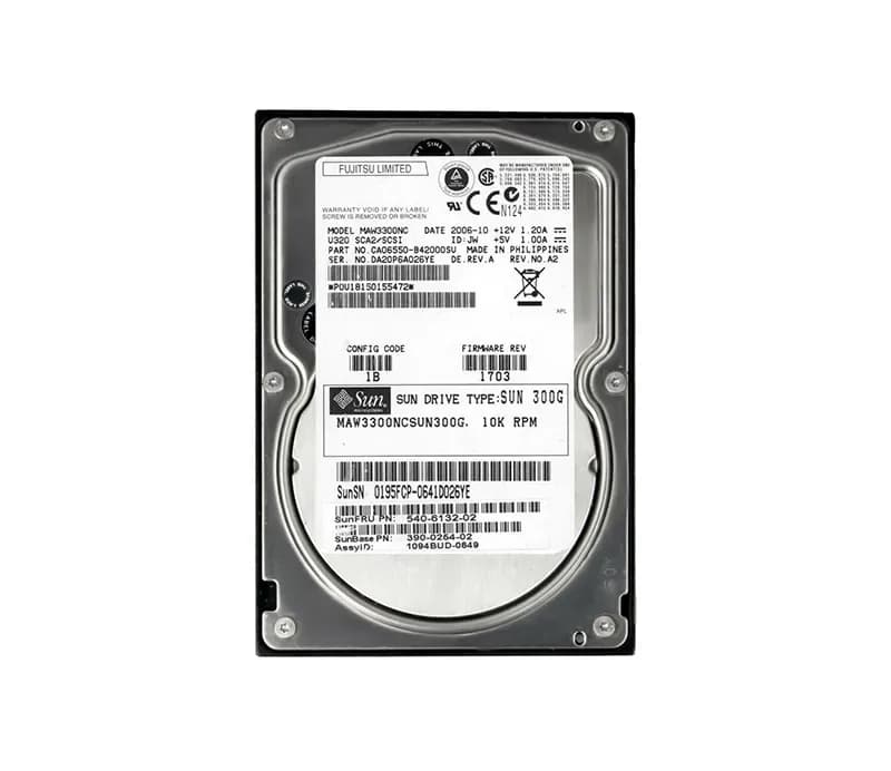 Sun 540-6132 300GB Ultra320 SCSI