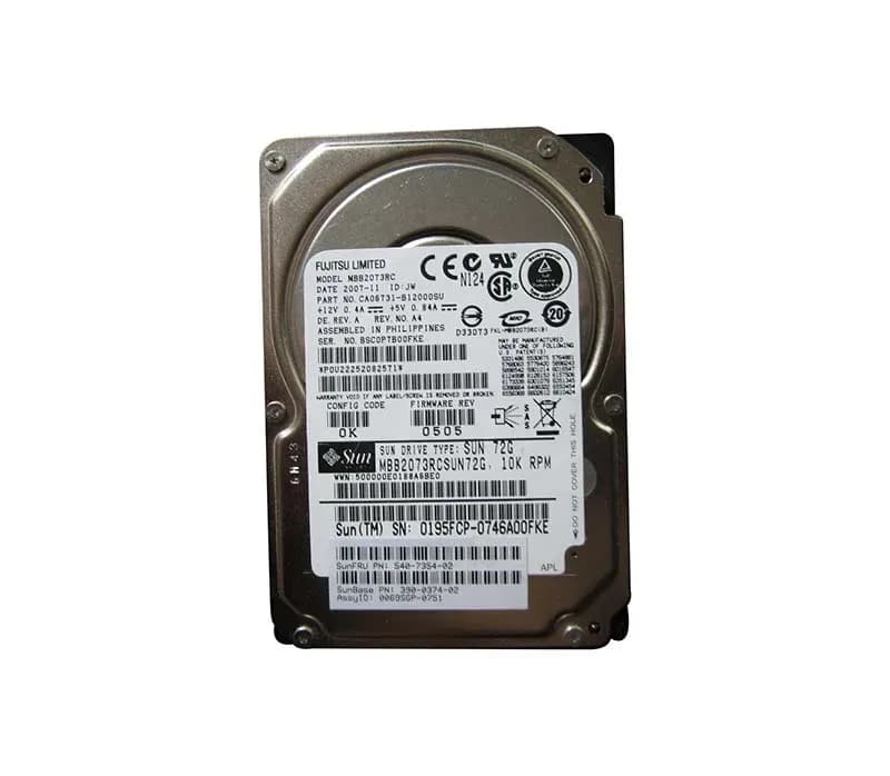 Sun 540-7354-02 73GB 3Gb/s SAS