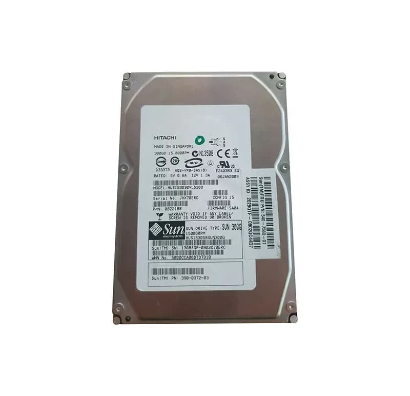 Sun 540-7560 300GB 3Gb/s SAS