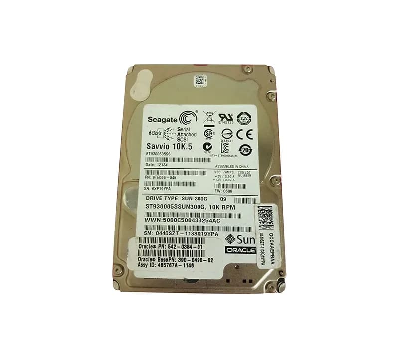 Sun 542-0384-01 300GB 6Gb/s SAS