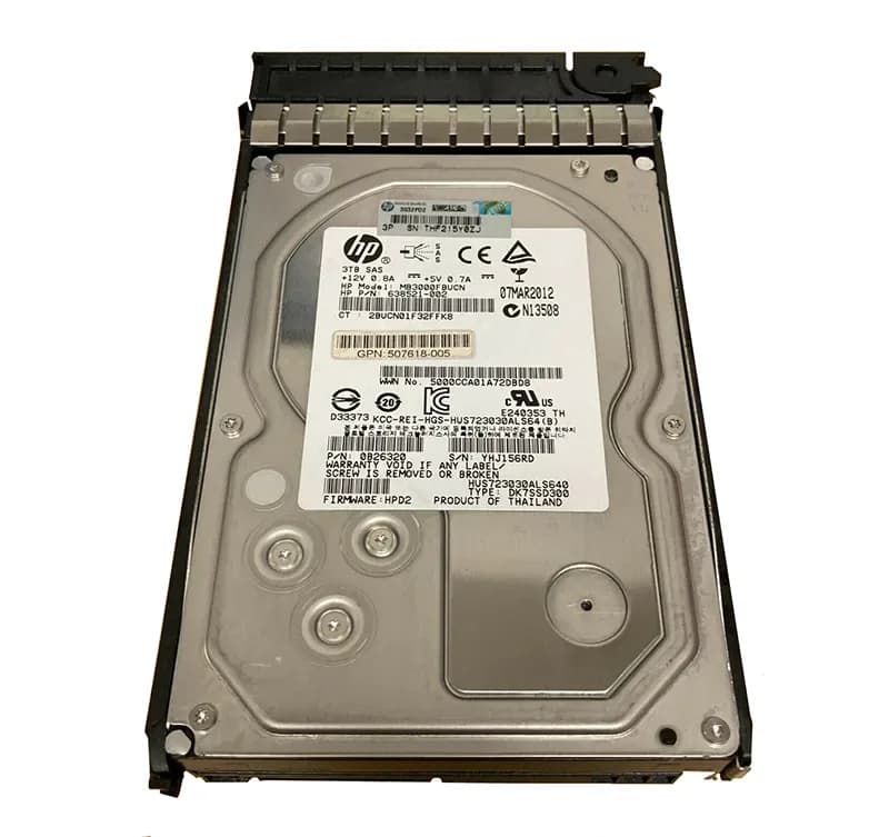 HPE 638521-002 3TB 6Gb/s SAS
