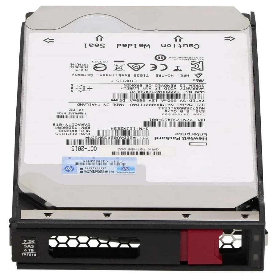 HPE 797263-B21 6TB 6Gb/s SAS