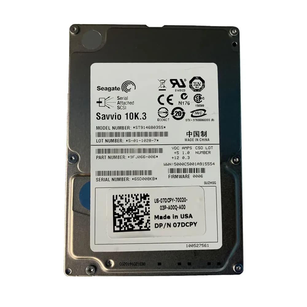 Dell 7DCPY 146GB 3Gb/s SAS