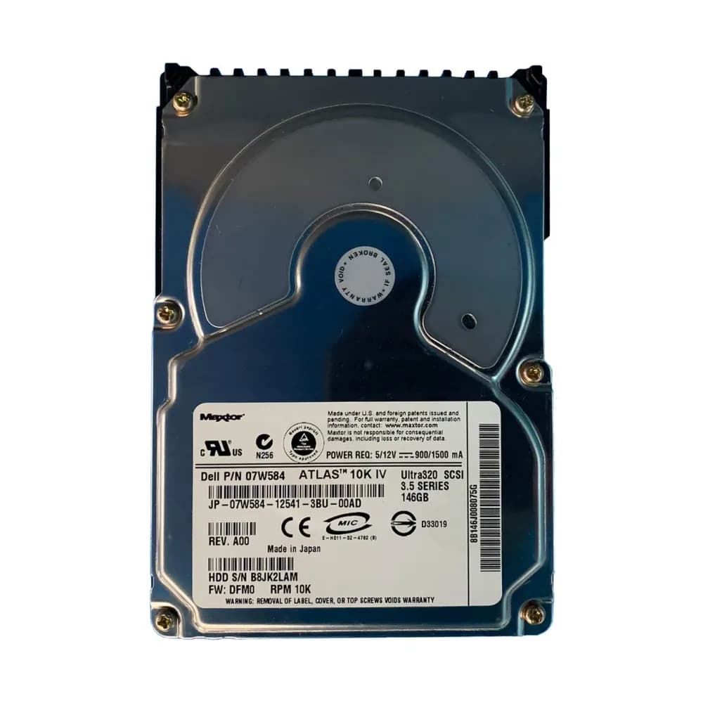 Dell 7W584 146GB Ultra320 SCSI