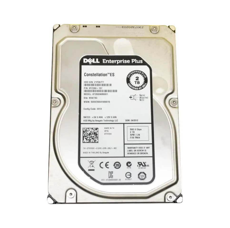 Dell 7WV9W 2TB 6Gb/s SAS