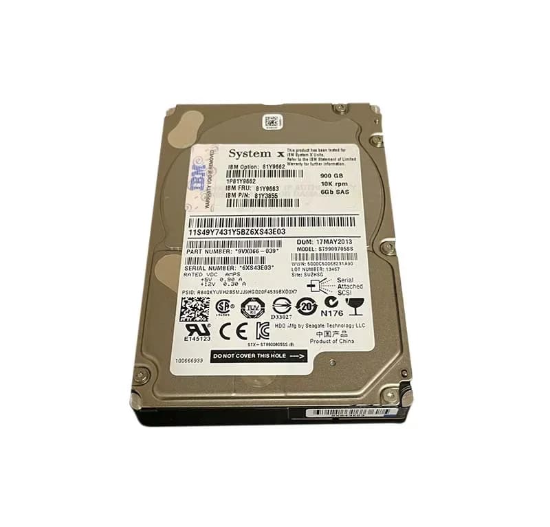 IBM 81Y9662 900GB 6Gb/s SAS