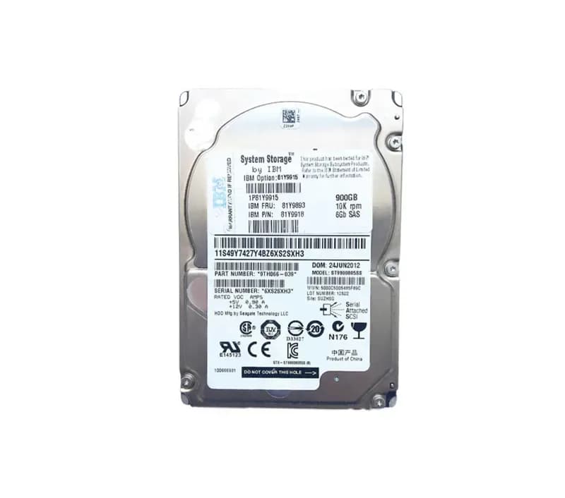 IBM 81Y9893 900GB 6Gb/s SAS