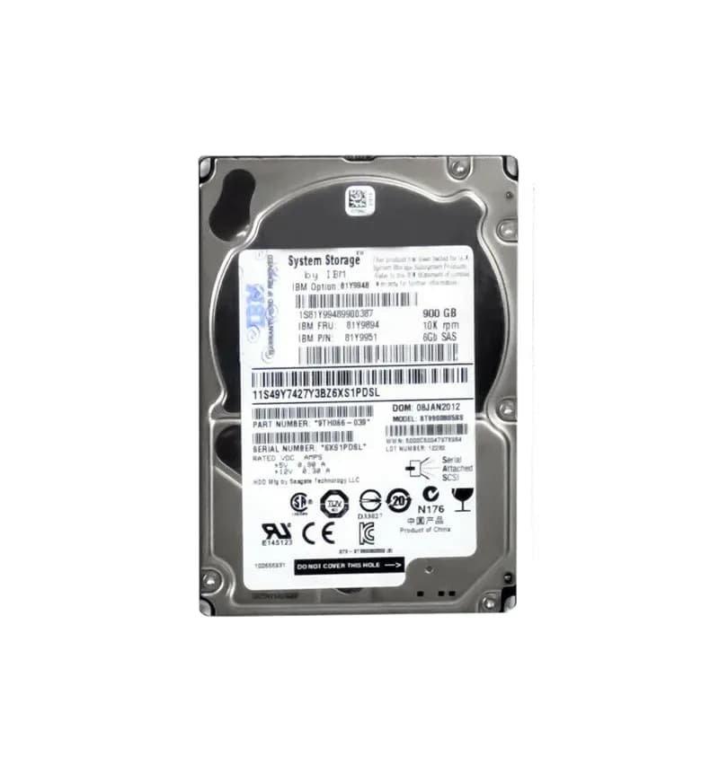 IBM 81Y9948 900GB 6Gb/s SAS