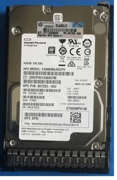 HPE 867253-002 900GB 12Gb/s SAS