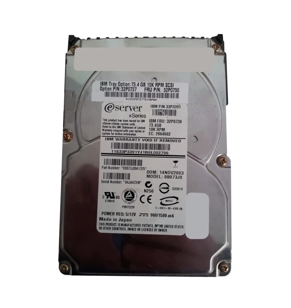 Maxtor 8B073J0 73GB Ultra320 SCSI