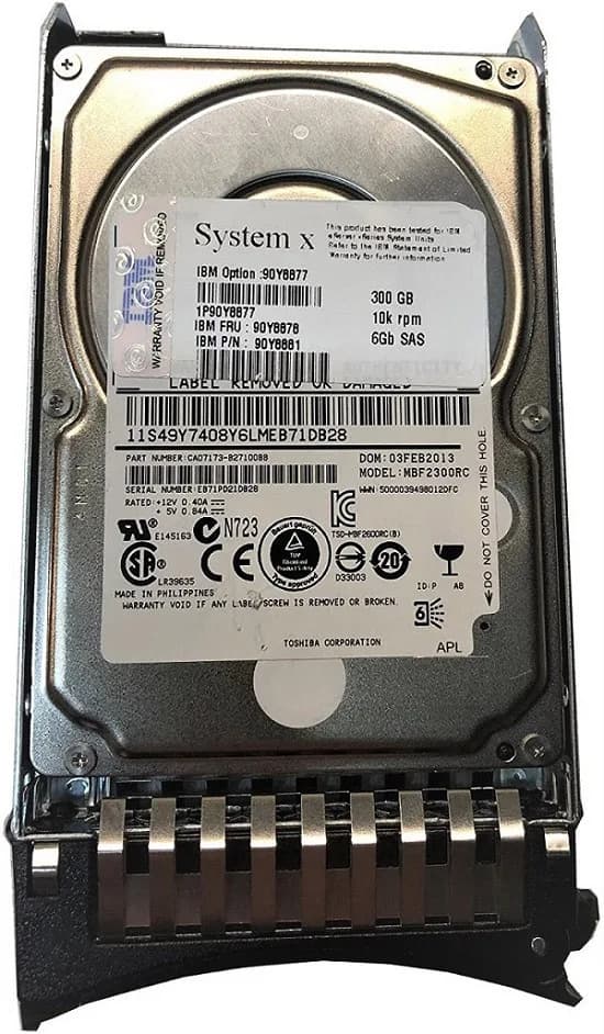 IBM 90Y8877 300GB 6Gb/s SAS