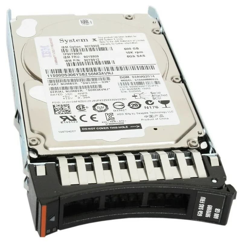 IBM 90Y8908 600GB 6Gb/s SAS