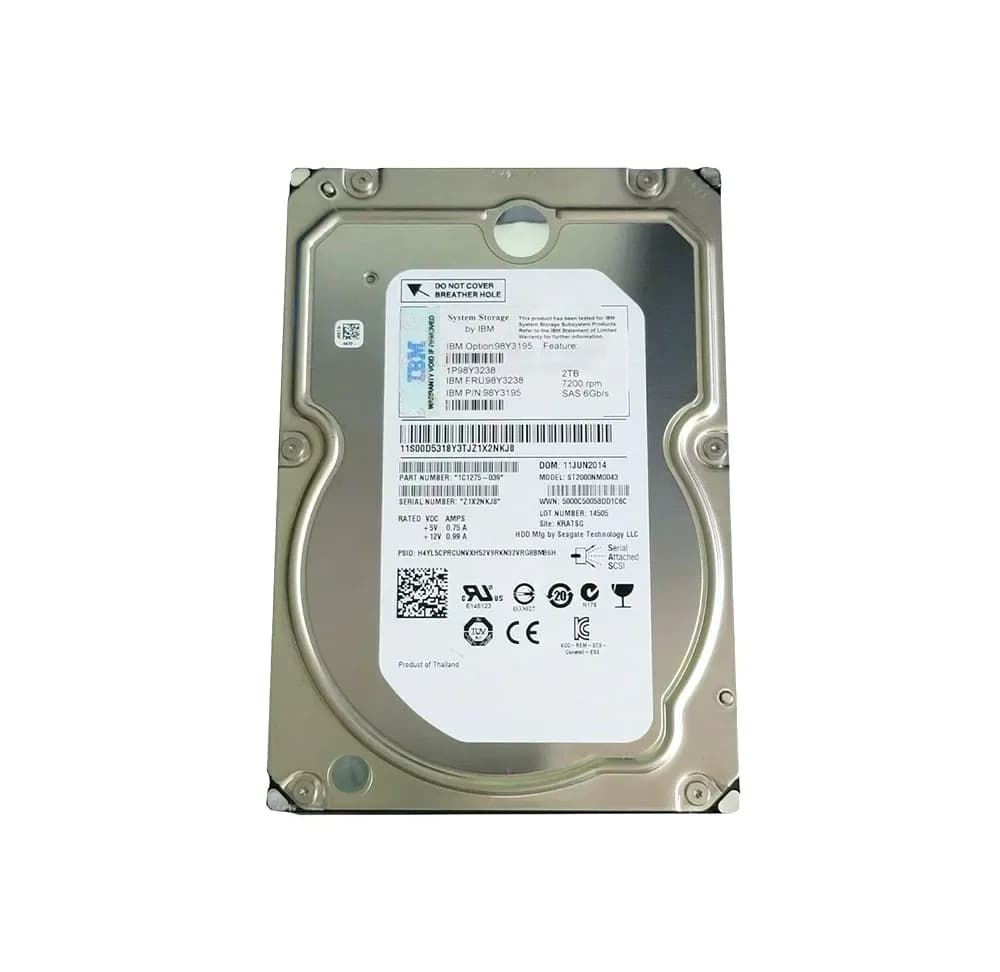 IBM 98Y3195 2TB 6Gb/s SAS