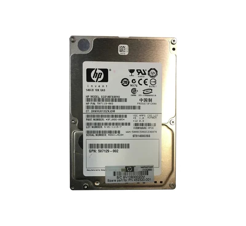 HPE 9FJ066-085 146GB 6Gb/s SAS