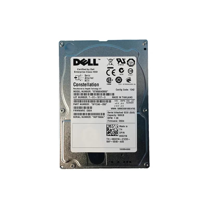 Seagate 9FY246-050 500GB 6Gb/s SAS