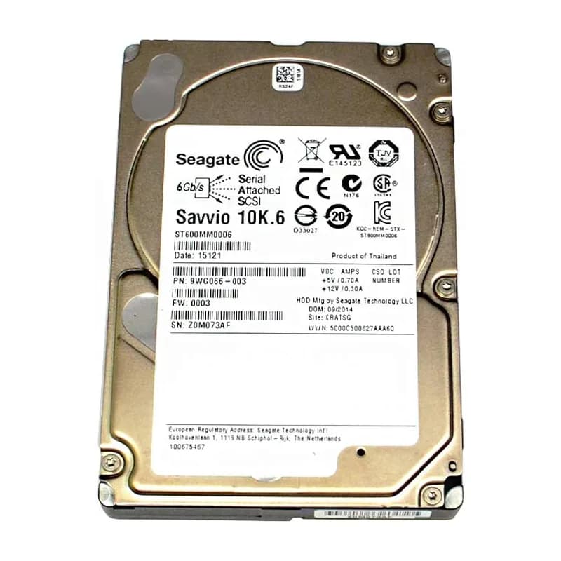 Seagate 9WG066-003 600GB 6Gb/s SAS