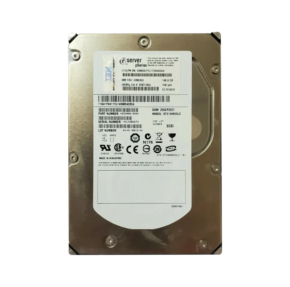 Seagate 9Z2006-039 146.8GB Ultra320 SCSI