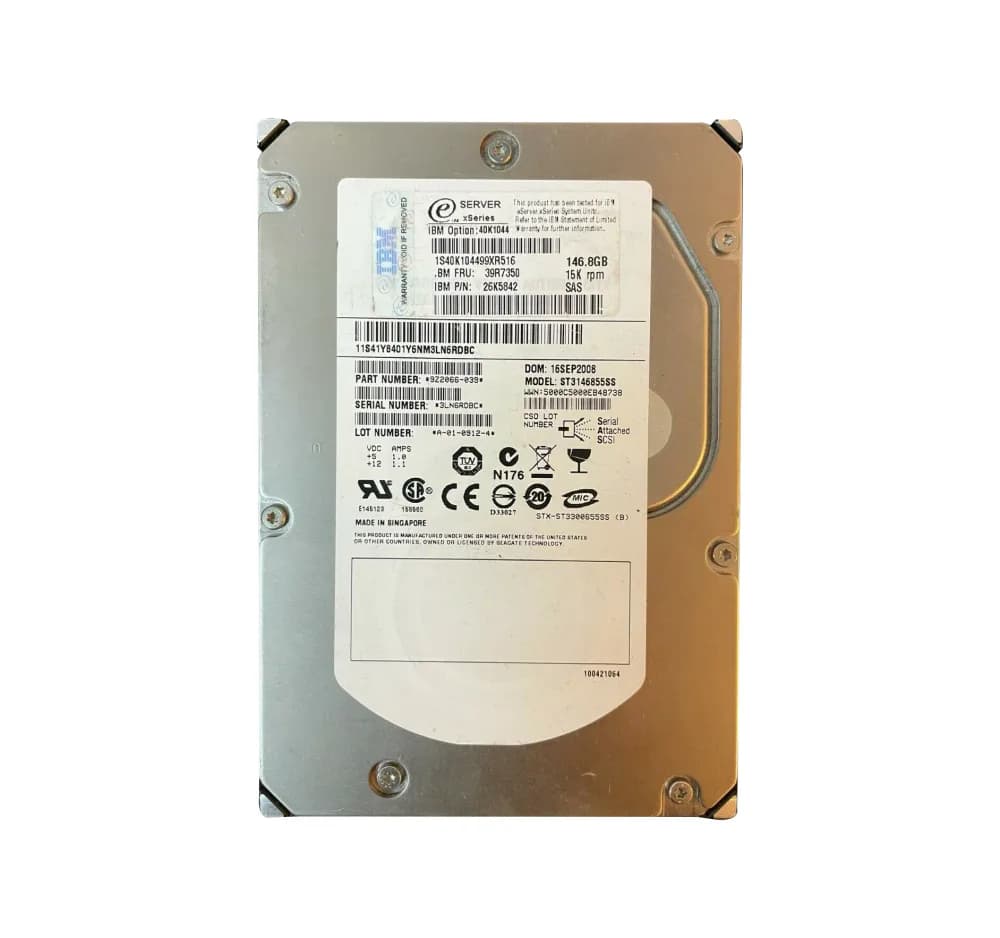 Seagate 9Z2066-039 146.8GB 3Gb/s SAS