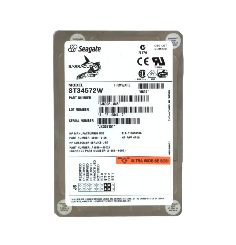 HPE A1658-60021 4.3GB Ultra SCSI