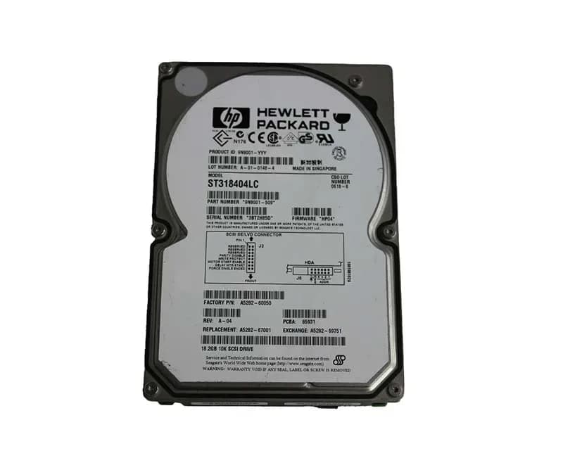 HPE A5282-67001 18.2GB Ultra2 SCSI