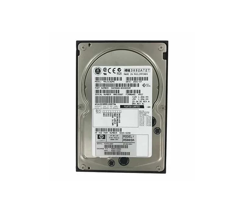 HPE A5803-69002 18.2GB Ultra2 SCSI