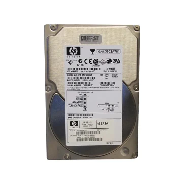 HPE A6272A 18.2GB Ultra160 SCSI