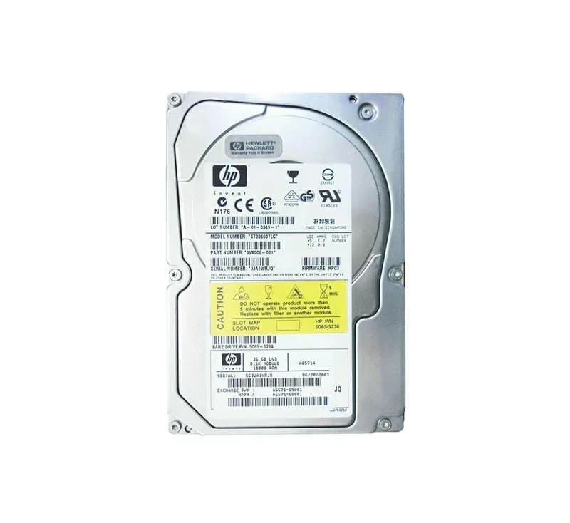 HPE A6571-69001 36.4GB Ultra320 SCSI
