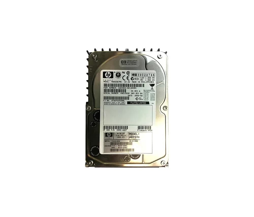 HPE A6737-69001 36.4GB Ultra160 SCSI