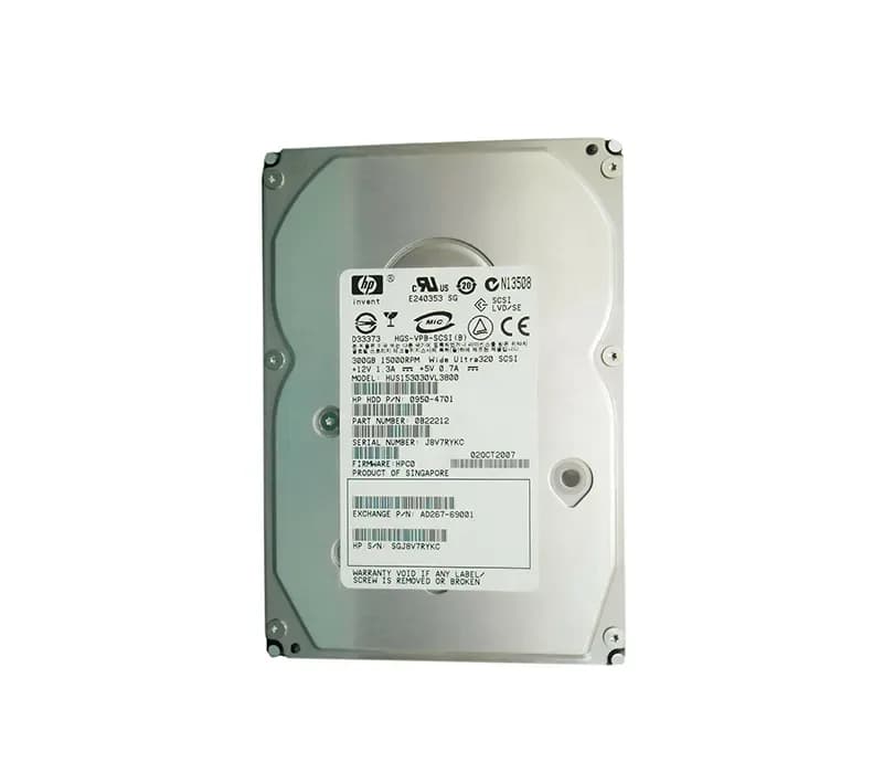 HPE AD267-69001 300GB Ultra320 SCSI
