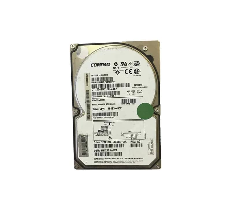 HPE BD0186349B 18.2GB Ultra160 SCSI